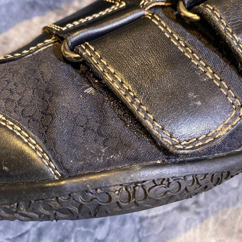 Coach Susanna CC Logo Loafers Size 9.5 - Picture 5 of 12